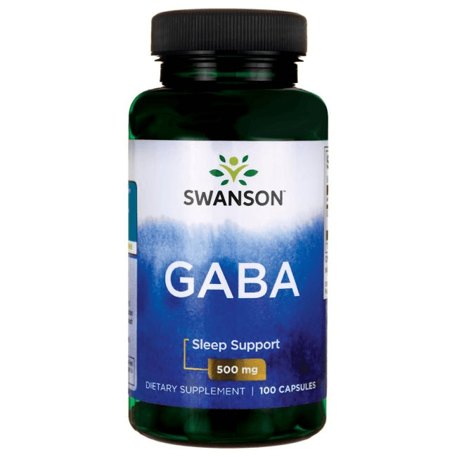 Swanson GABA 500 mg/100 db