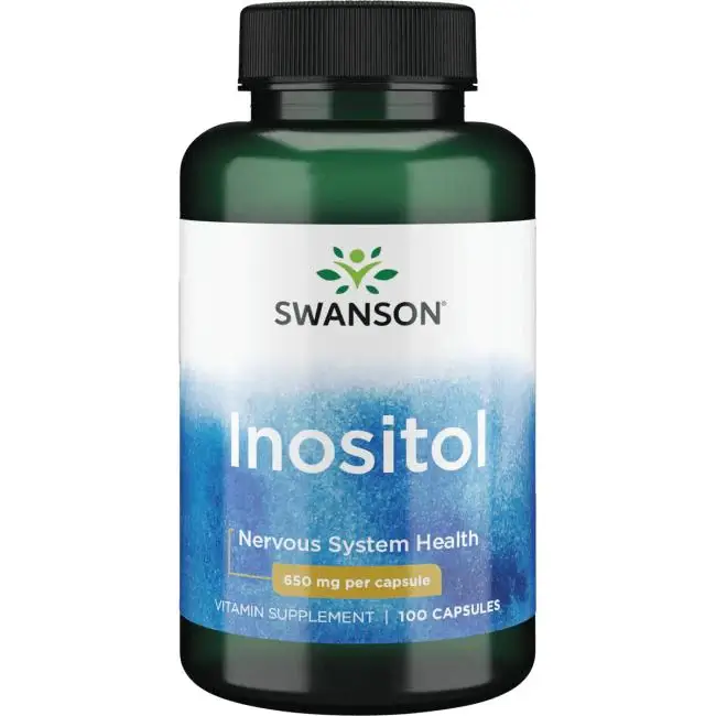 Swanson Inositol (inozitol)  650 mg / kapszula (100 db)