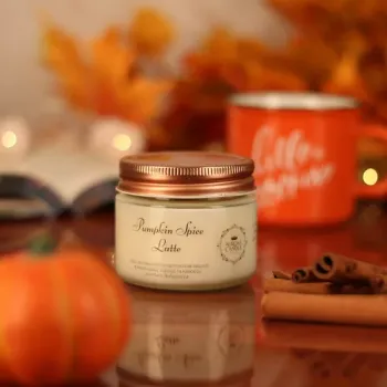 Aurora Candle Pumpkin Spice Latte - Vintage illatgyertya 1db 2.Kép