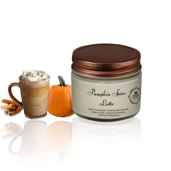 Aurora Candle Pumpkin Spice Latte - Vintage illatgyertya 1db Kép