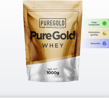 Pure Gold Whey fehérjepor Sós karamellás 1000g Kép