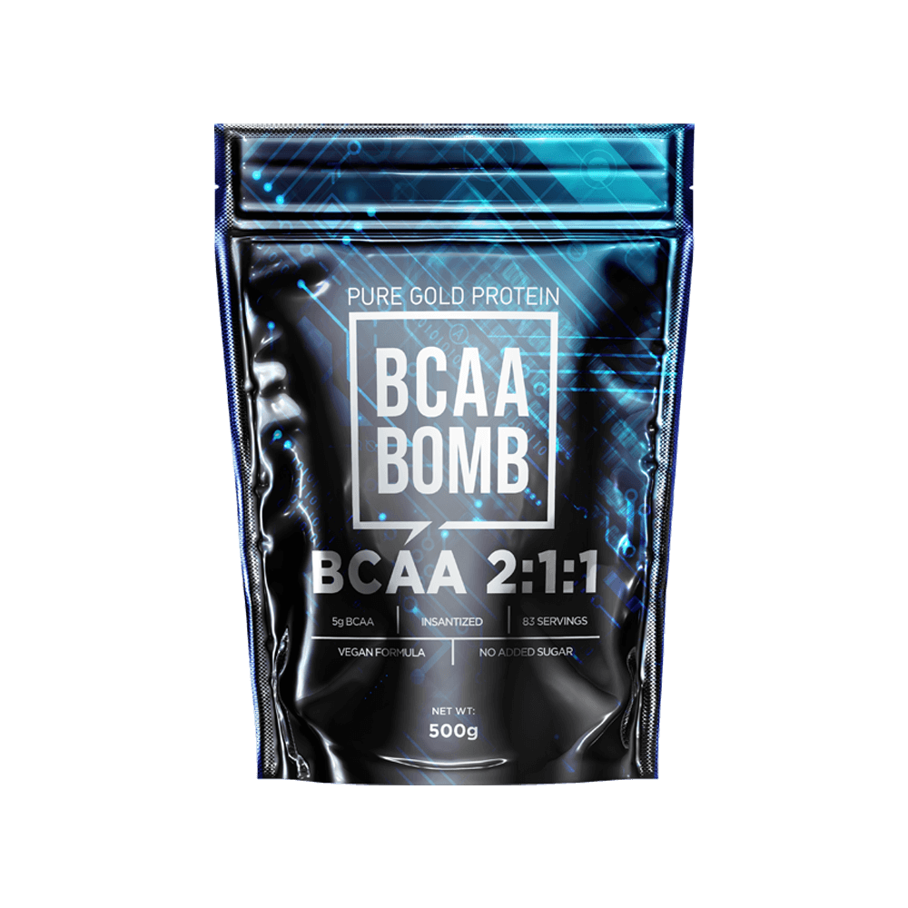 Pure Gold BCAA Bomb 2:1:1 - 500g Eper