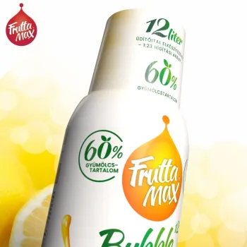 FruttaMax Bubble Narancs gyümölcsszörp 500 ml 2.Kép