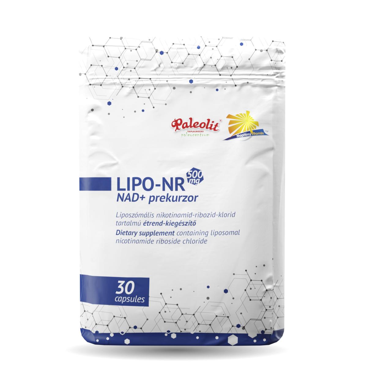 Napfényvitamin LIPO-NR NAD+ prekurzor 500 mg