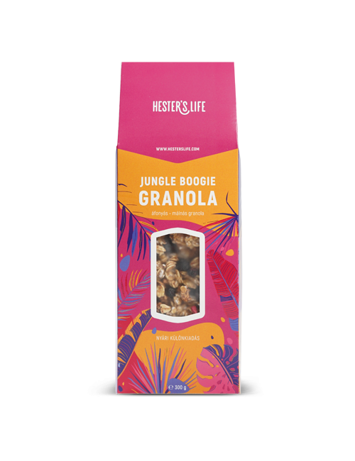 Hester's Life Áfonyás-málnás Granola 300g