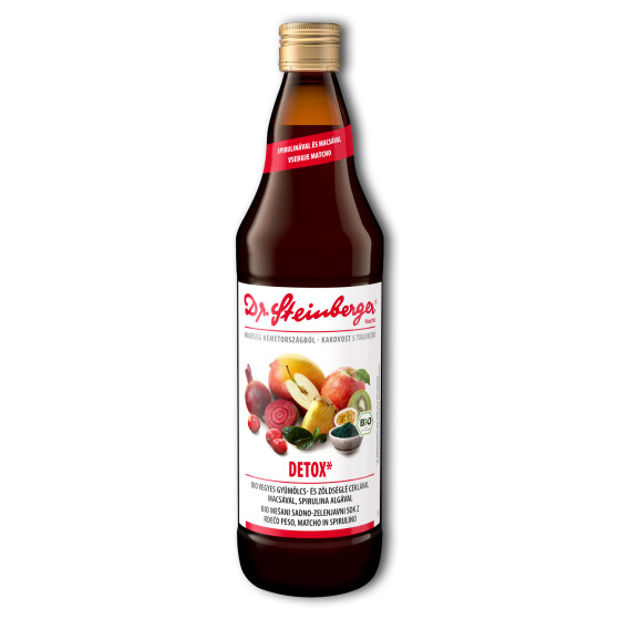 Dr.Steinberger Detox - vegyes gyümölcs- és zöldséglé (bio) - 750 ml