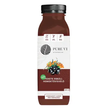 Pure Vi Fekete ribizli,homoktövisvelő 500ml Kép