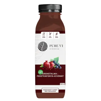Pure Vi Gránátalma,feketeáfonya kivonat 500ml Kép