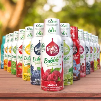FruttaMax Bubble Bodza-lime-menta ízű gyümölcsszörp 500 ml 4.Kép