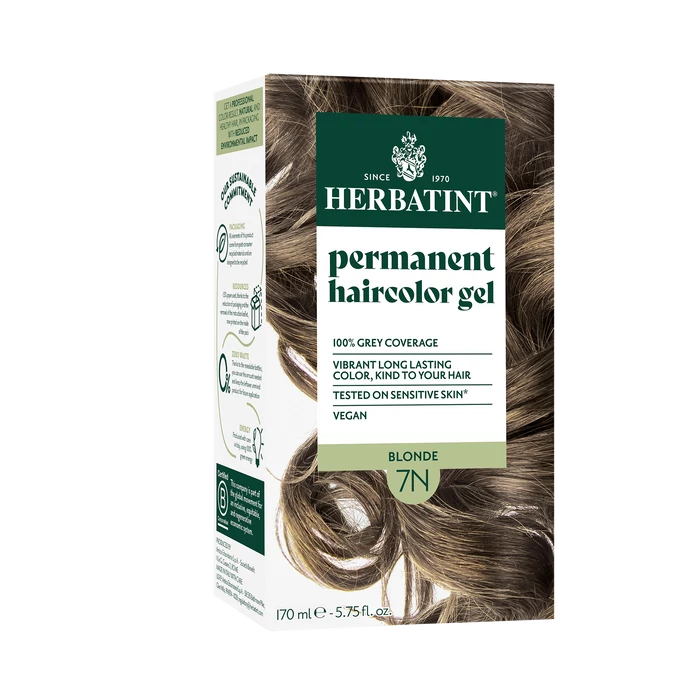 Herbatint 7N Szőke hajfesték, 170 ml (120 ml festék + 50 ml kondicionáló)