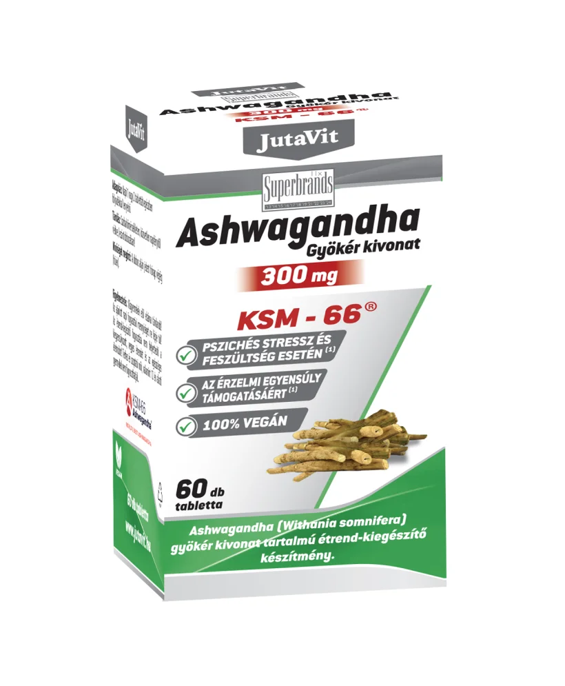 Jutavit Ashwagandha gyökér kivonat 300 mg 60 tabletta