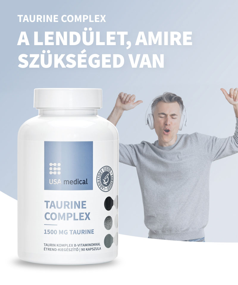 Usa Medical Taurin Komplex 1500 mg kapszula 90 db