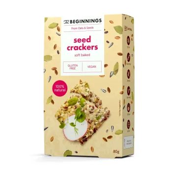 Éden The Beginnings Magos kréker tengeri sóval 80g ,gluténmentes Kép