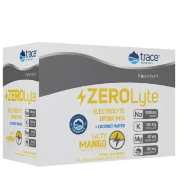 ZeroLyte sós mangó ízű elektrolit ital keverék (30 db tasak) Trace Minerals 219g (Almitas) Kép