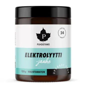 PUHDISTAMO Elektrolit 120g ízesítetlen italpor 120g (Almitas) 1.Kép