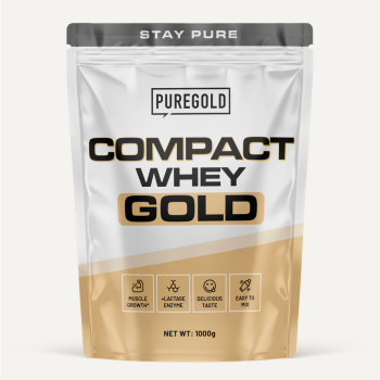 Puregold Compact whey gold vanilia milk  protein,fehérje por 1000g Kép