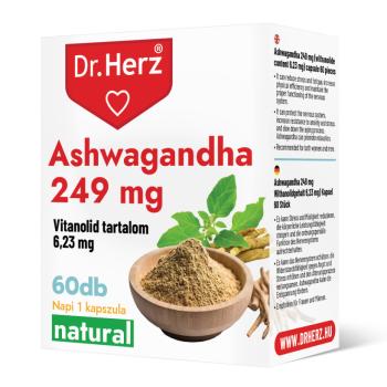 Dr.Herz Ashwagandha 249mg 60db 1.Kép