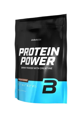 BioTech USA Protein (fehérje) power vanilia 1000g Kép