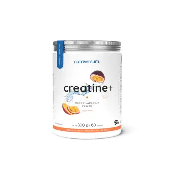 Nutriversum Creatine+ Sugar Free ízesített kreatin monohidrát por  Mangó 300g Kép