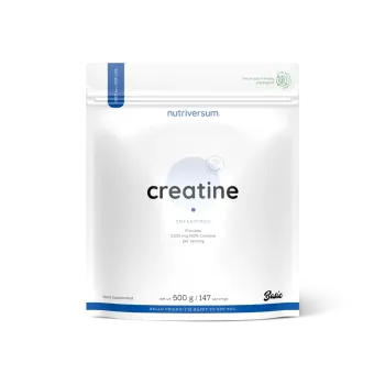 Nutriversum Creatine kreatin monohidrát por  500g Kép