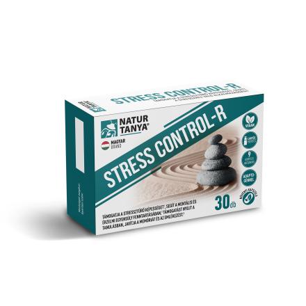 Natur Tanya STRESS CONTROL-R - Adaptogén gyógynövények duomagnézium mátrixszal a stressztűrő képesség támogatásához 30db