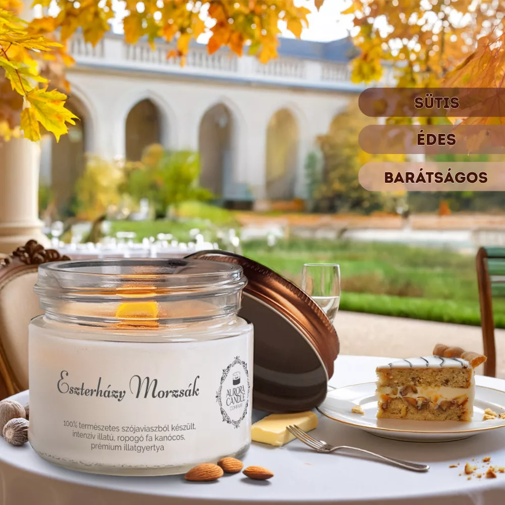 Aurora Candle Eszterházy Morzsák-Vintage illatgyertya 1db