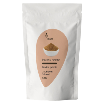 Prána Étkezési zselatin - 500g (200 bloom 30 mesh) (gluténmentes) Kép