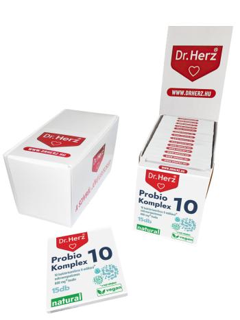 DR Herz PROBIO 10 Komplex kapszula 15db /Bliszter/ Kép