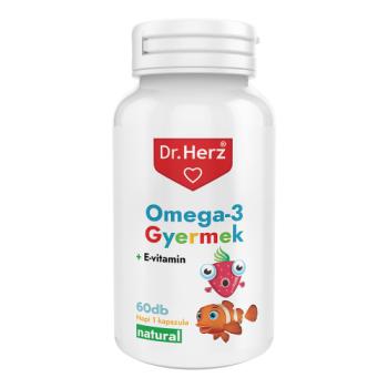 DR Herz Omega-3 Gyerek 60 db lágyzselatin kapszula Kép