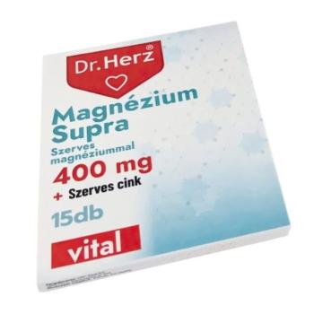 DR Herz Magnézium Supra 400 mg 15 db kapszula Kép
