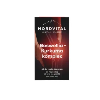 Nordvital Boswellia-Kurkuma Komplex 60 db Kép