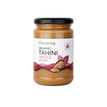 Clearspring Bio Barna Szezámkrém Tahini 280g Kép