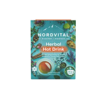 Nordvital Herbal Hot Drink Forró Italpor 30 tasak Kép