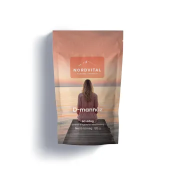 Nordvital D-mannóz por 120 g 60 adag Kép