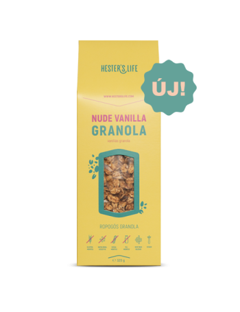 Hesters Nude Vanilla - Vaníliás Granola 320g (gluténmentes) Kép