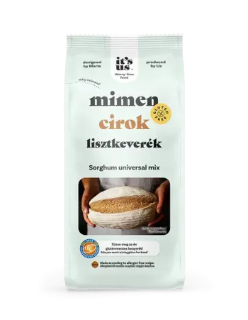 It's us Mimen cirok pékáru lisztkeverék (gluténmentes) 1000g Kép