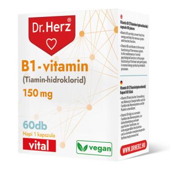 DR Herz B1-vitamin 150 mg 60 db kapszula Kép