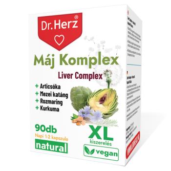 DR Herz Máj Komplex 90 db kapszula XL Kép