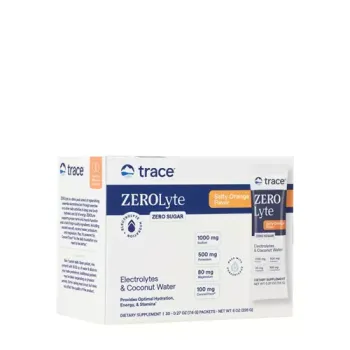 Trace Minerals - Zerolyte sós Narancs ízű elektrolit 30 tasak Kép