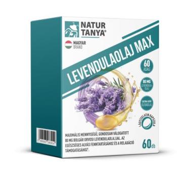 Natur Tanya LEVENDULAOLAJ MAX - Az egészséges alvás fenntartásához és a relaxáció támogatásához 60db Kép