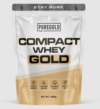 PureGold Compact Whey Gold Sós karamell ízű fehérjepor 1000g Kép