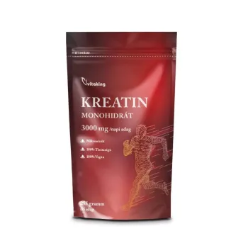 Vitaking 100% Kreatin monohidrát (natúr, mikronizált) 255g Kép