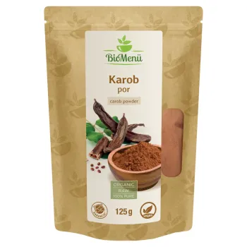 Biomenü Bio Karob por 125g Kép