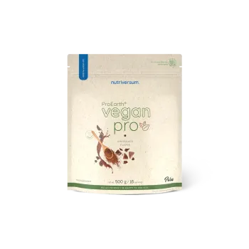Nutriversum Vegan Pro ProEarth fehérjepor csokoládé ízű 500g Kép