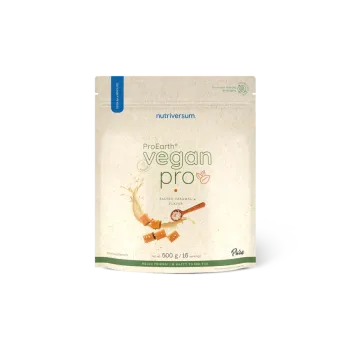 Nutriversum Vegan Pro ProEarth fehérjepor - sós karamell ízű 500g Kép