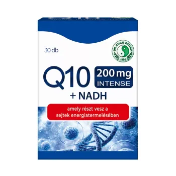 Dr. Chen Q10 200mg INTENSE + NADH kapszula 30 db Kép